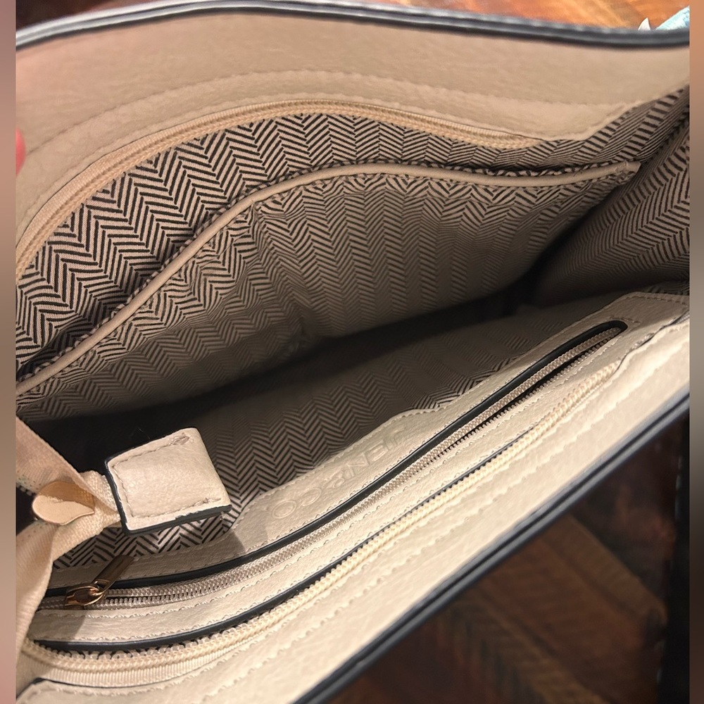 Cream Shoulder Bag & Strap - Picture 7 of 7